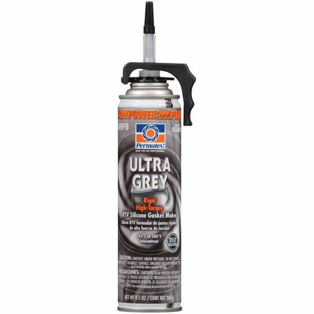 PINPOINT 9.50 oz Ultra Silicone Aerosol Sealant, Grey PI3608642